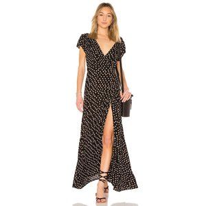 AMUSE SOCIETY Beachscape Dress in Black Sands Size Small